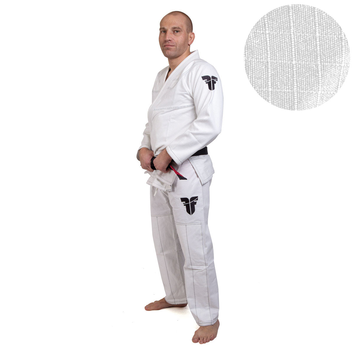 Fighter BJJ Ripstop Gi Rip Stop Kids - White, BJJBW -05