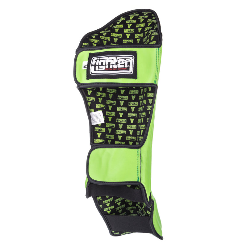 Fighter Shinguards Thai - black/green, JE1573FFG
