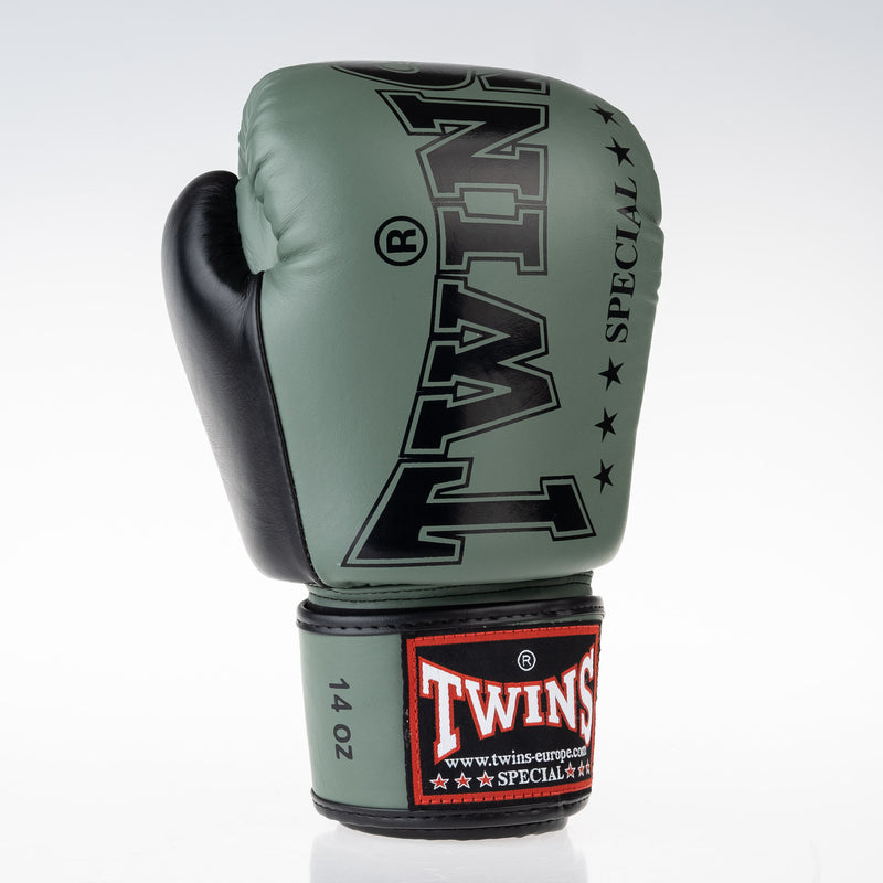 Boxing Gloves Twins - khaki, BGVL-8-GREEN