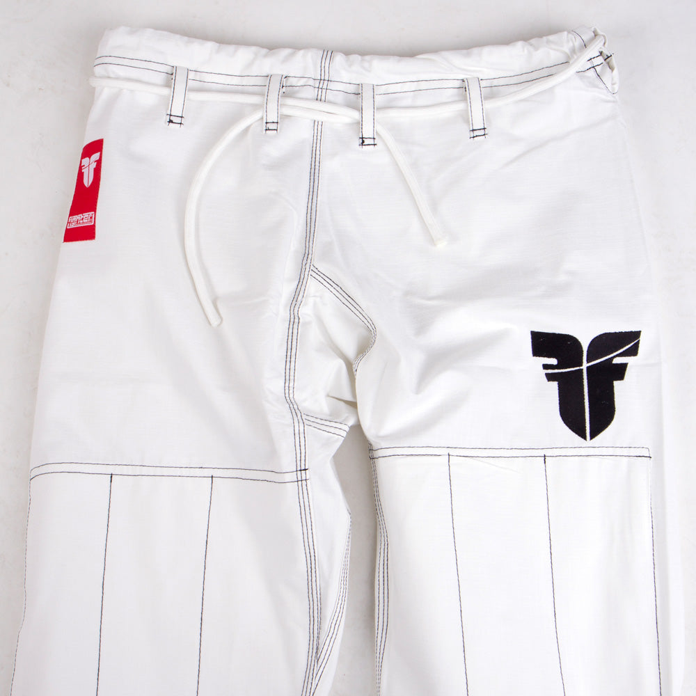 Fighter BJJ Ripstop Gi Rip Stop Kids - White, BJJBW -05