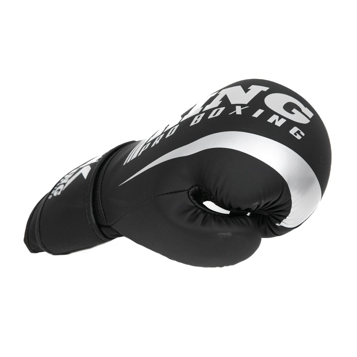 King Pro Boxing Boxing Gloves Revo 7 - black/silver