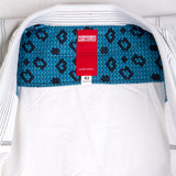 Fighter BJJ Kimono Paille de Riz - ENFANTS - blanc, BJJBW-08