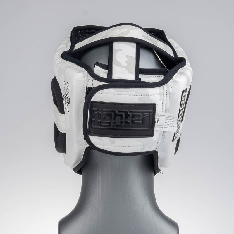 Fighter Headguard Sparring Pro - white camo, FHG-001CWH