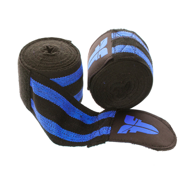 Fighter Handwraps - black/blue, BAND F BLUE