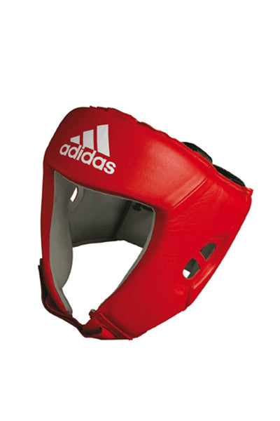 AIBA Boxing Head Guard - red, AIBAH1-R