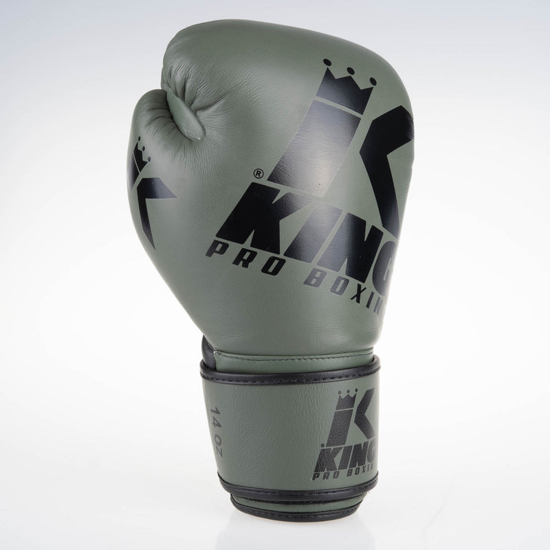 King Pro Boxing - Boxing Gloves Platinum 3 - khaki, kbp/bg-platinum3