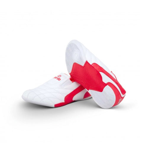 Kids Budo Shoes Daedo KICK - white/red, ZA3050