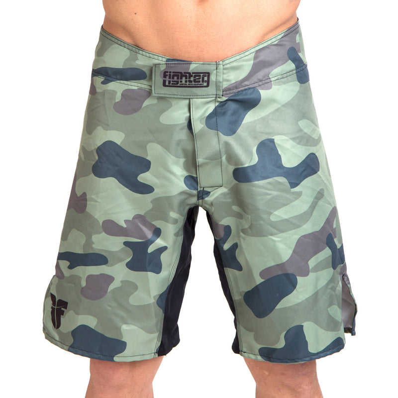 Fighter MMA Shorts - camo, FSHM-08