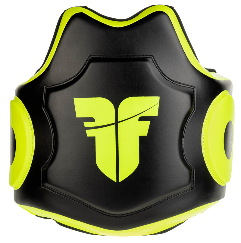 Fighter Belly Pad Target - black/neon yellow, FBP-02