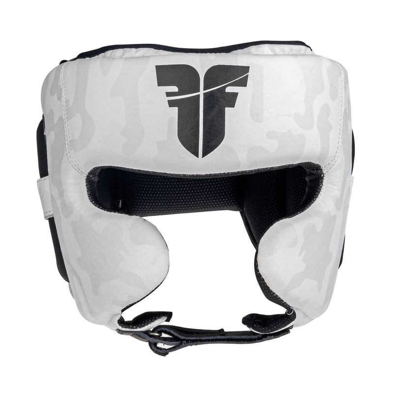 Fighter Headguard Sparring Pro - white camo, FHG-001CWH