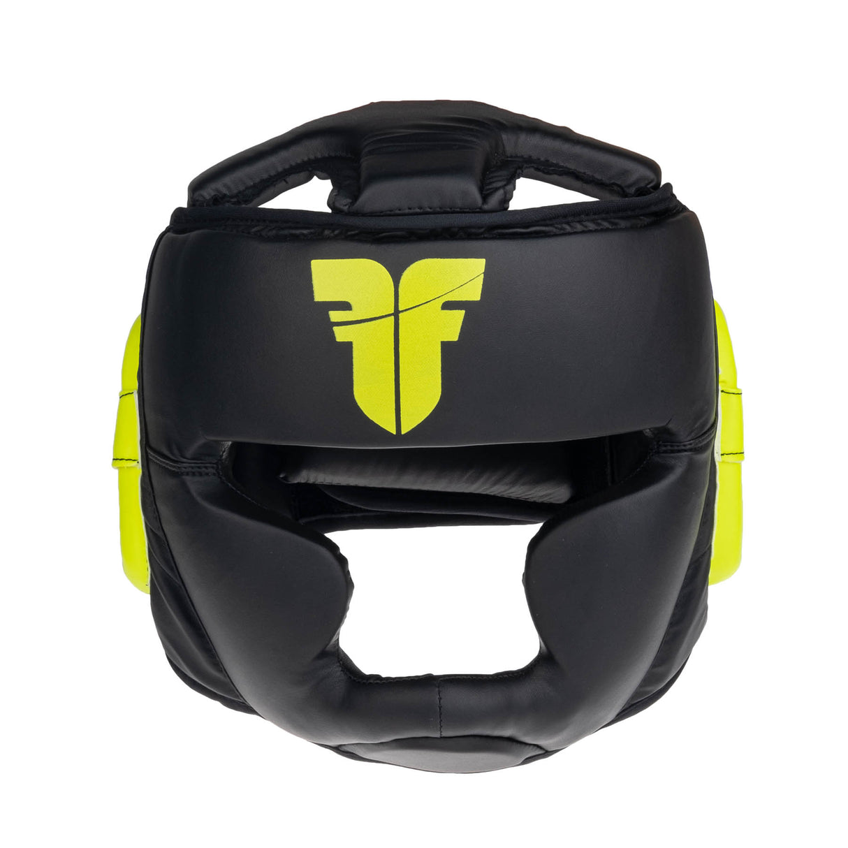 Fighter Headguard Sparring - Schwarz/Neongelb, JE1421Pubny