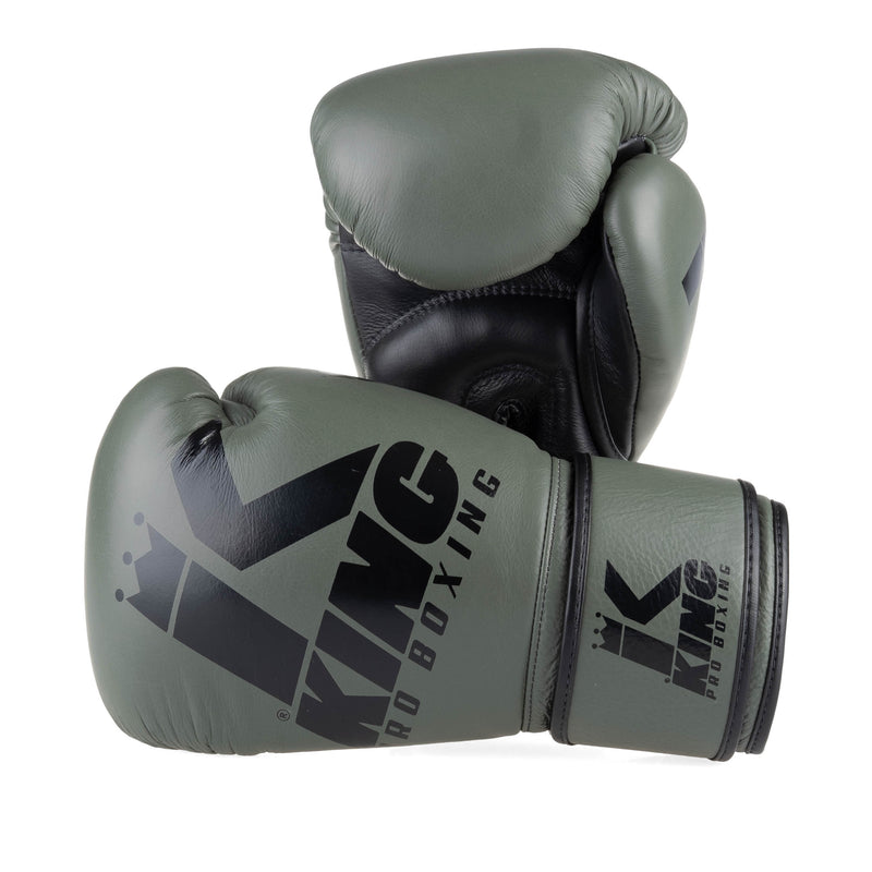King Pro Boxing - Boxing Gloves Platinum 3 - khaki, kbp/bg-platinum3