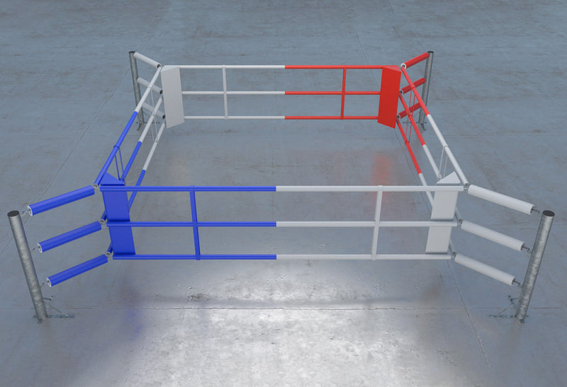 Floor Boxing Ring Fighter with 3 ropes, BRF-NF