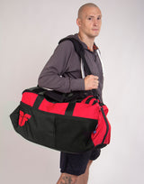 Fighter Sporttasche LINE XL - rot/grau/schwarz, FTBP-01
