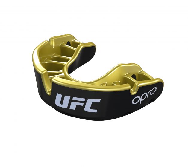 Mouthguard - OPRO UFC - GOLD level Junior - black/gold, 002266001