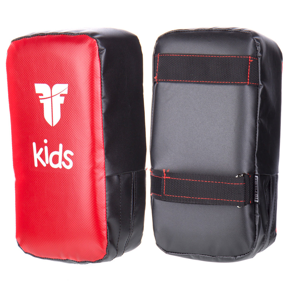 Fighter KIDS Kick Pad - PAAR - rot/schwarz, FKLT0003