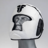 Fighter Headguard Sparring - white/black, JE1421PUWHT