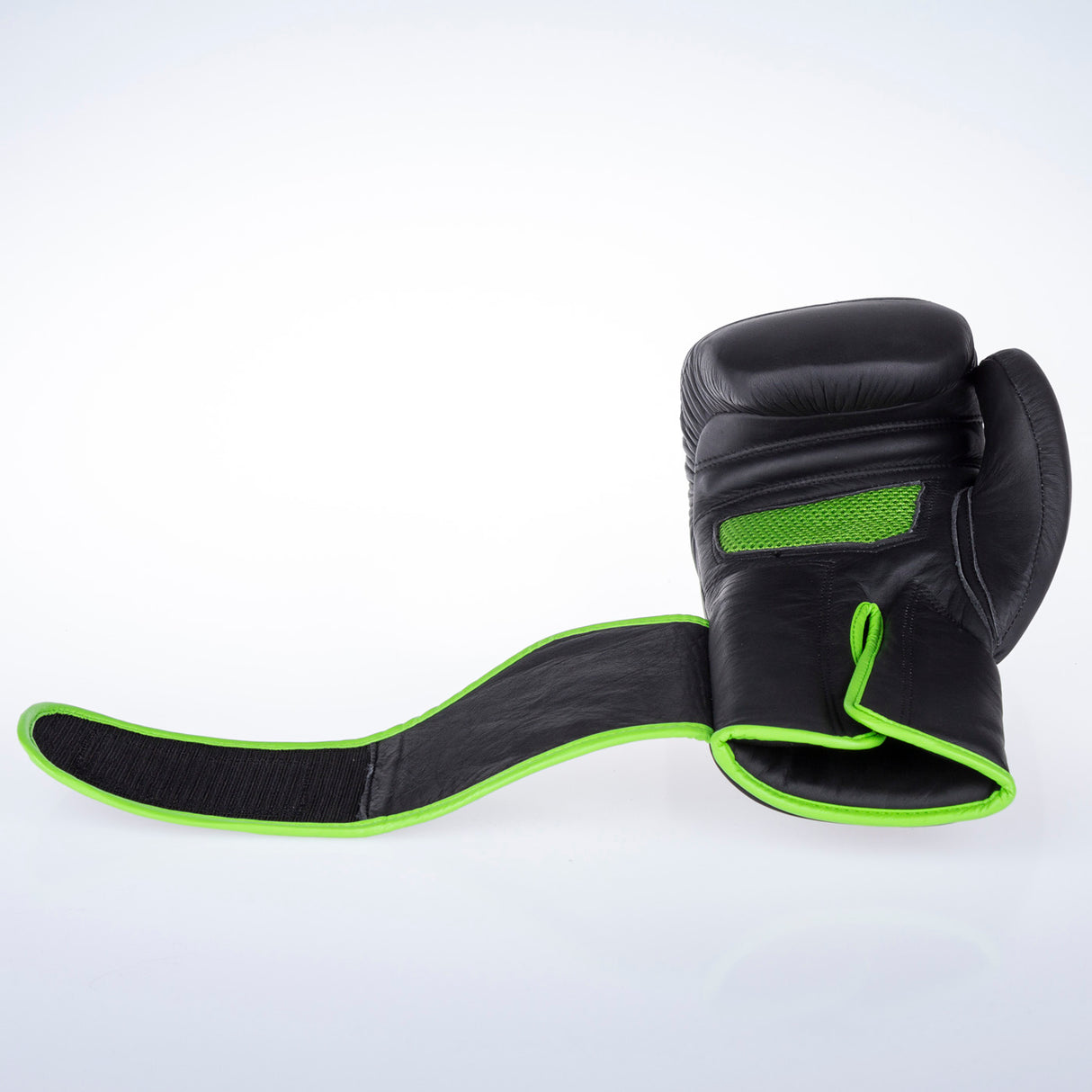 Fighter Bag Gloves Safety - black/green, FBG-005
