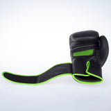 Fighter Bag Gloves Safety - black/green, FBG-005