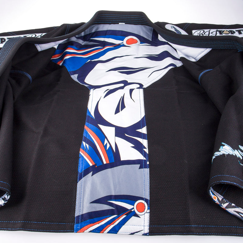 Top Ten Brazilian Jiu Jitsu Uniform Mohicans - Black, 15123-9
