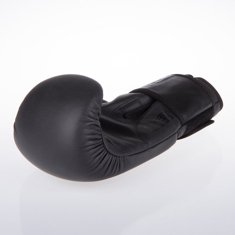 Fighter Boxing Gloves SPLIT - matt black, FBG-001B