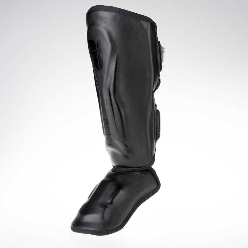 Fighter Shinguards Thai Ergo - black, FSG-004BB