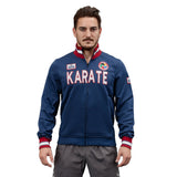 Daedo Slim Jacket Karate - blue/white, CH2220