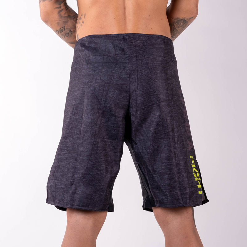 Fighter MMA Shorts - Life is a Fight - gray, FSHM-12