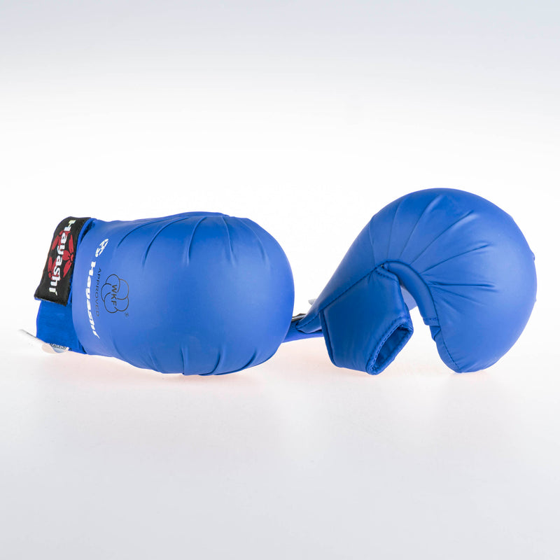 Hayashi Karate fist protector TSUKI with thumb (WKF approved) - blue, 238