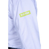 Uniforme de maître TOP TEN Taekwon-Do ITF "Vert", blanc, 16774