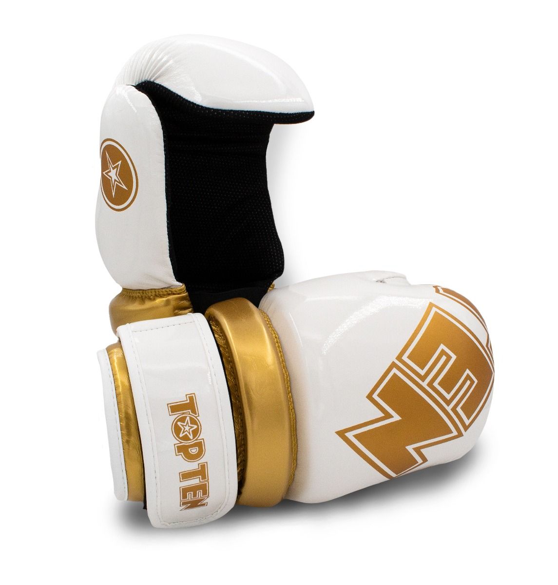 Pointfighter Top Ten Glossy - White/Gold, 21656-12