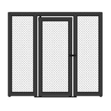 MMA Cage Panel with Door and Extra Left and Right Padding, CPD-LR