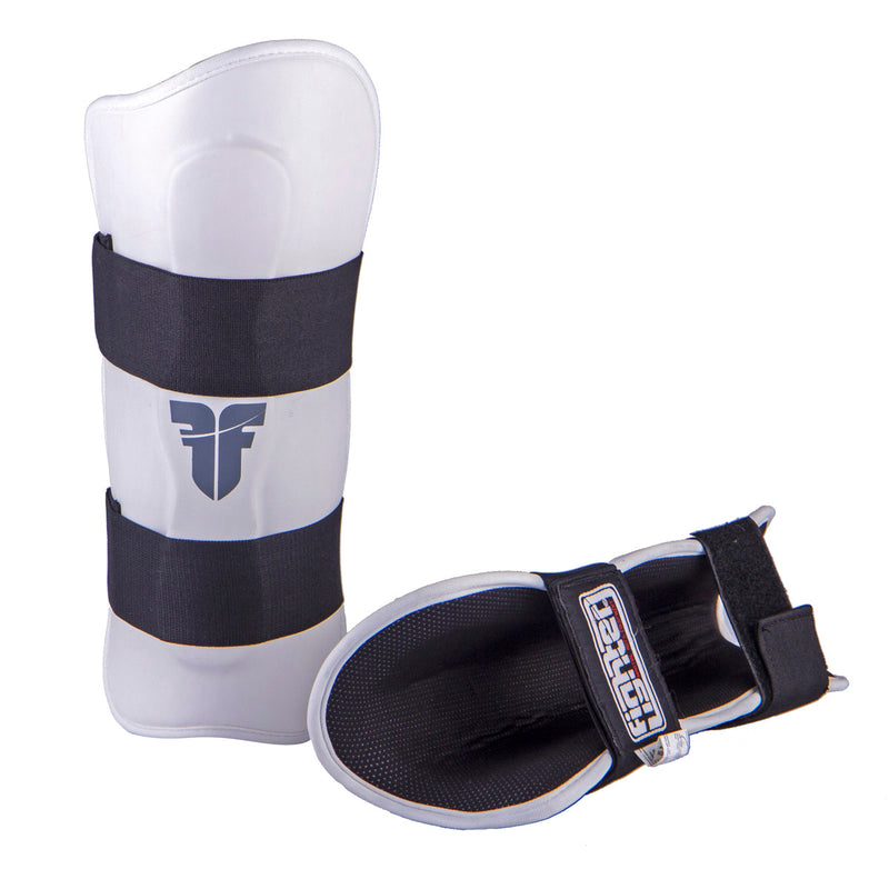 Fighter Shin Guard Ergo - white, FSG-001W