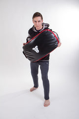 Fighter Reversible Kicking Shield - MULTI GRIP - black/red, FKSH-11