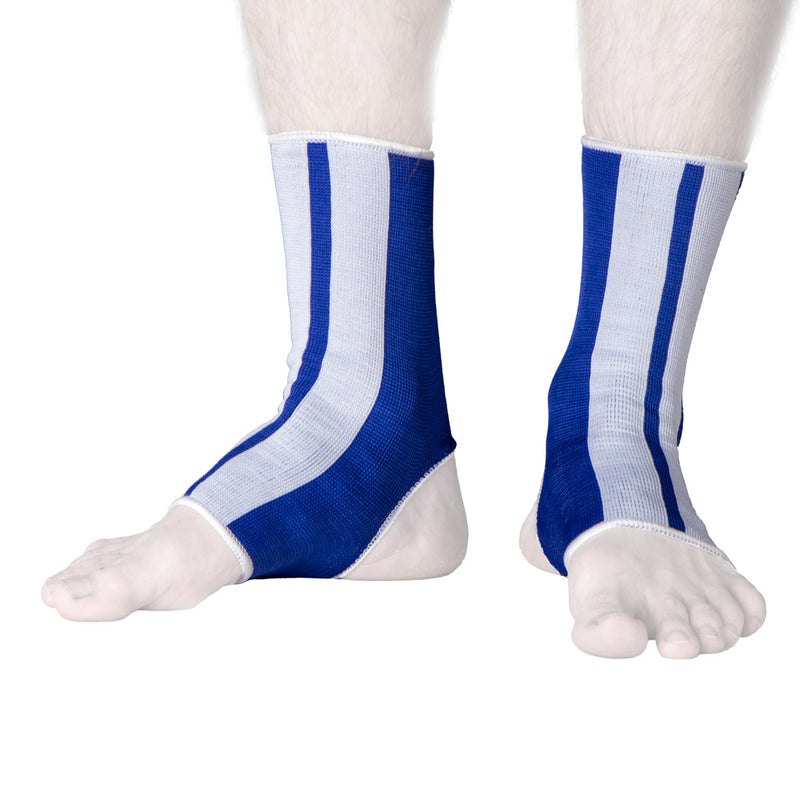 Fighter Ankle Support - blue/white, FAS-07