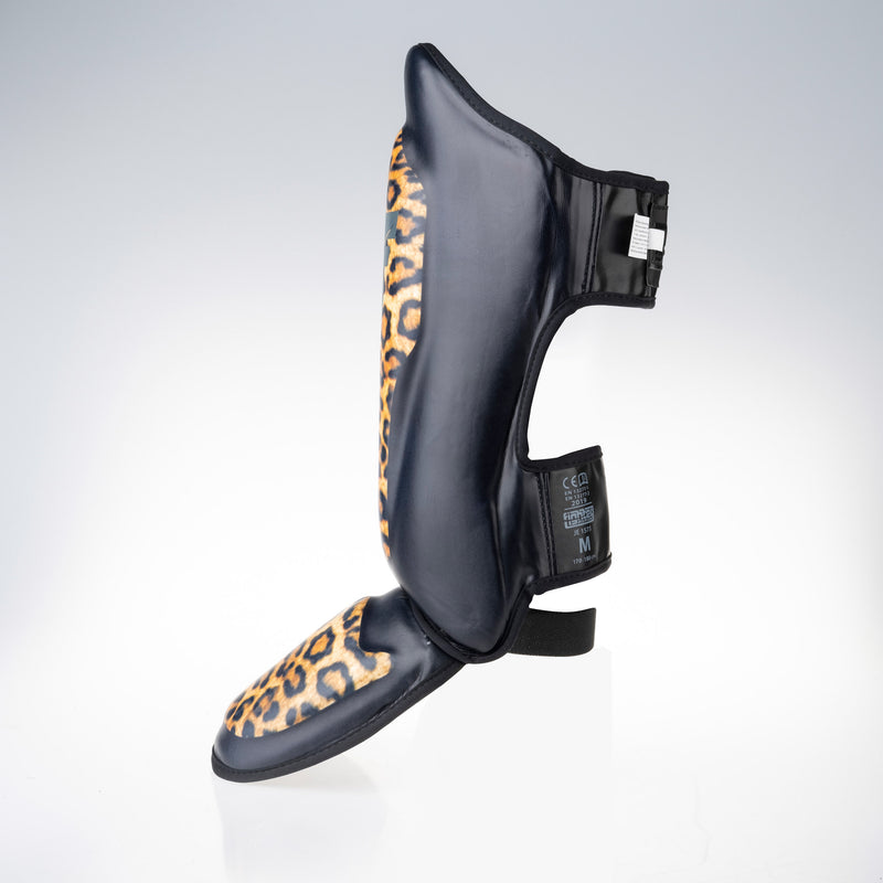 Fighter Shinguards Thai - Jungle Series - leopard, JE1573LE