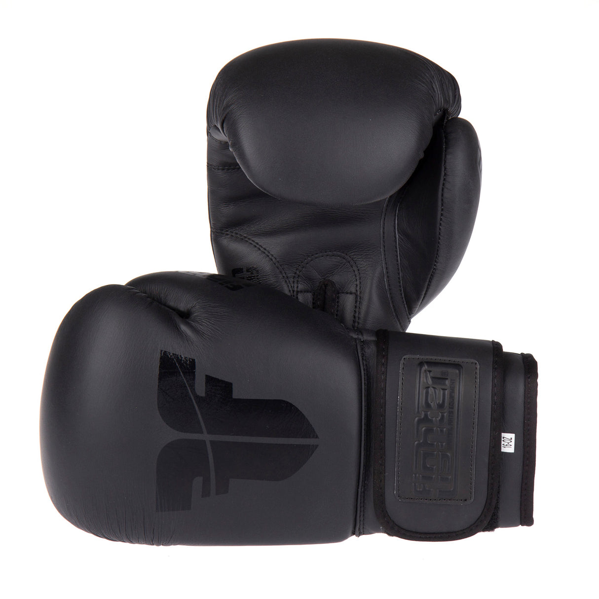 Fighter Boxing Gloves SPLIT - matt black, FBG-001B