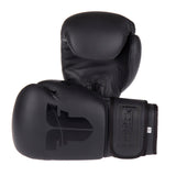 Fighter Boxing Gloves SPLIT - matt black, FBG-001B