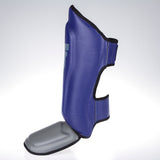 Fighter Schienbeinschoner Thai Classic - blau/grau, JE1573BLG