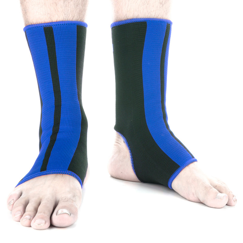 Fighter Ankle Support - black/blue, FAS-06