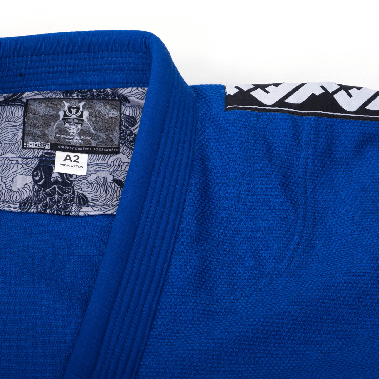 BJJ Kampfanzug Samurai - blau, BJJBW-N02