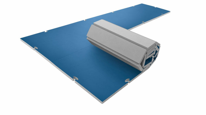 ProGame tatami Tis Roll 400 x 100cm - blue