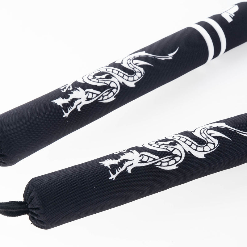 Fighter Soft Nunchaku - Dragon - black/white