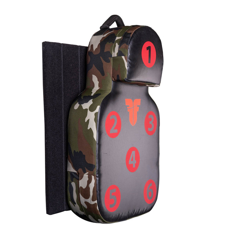 Fighter Dummy Shield for Power Wall - black/camo, FPWS-03-CB