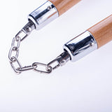 Nunchaku Salopette sculptée - marron