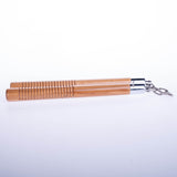 Nunchaku Salopette sculptée - marron