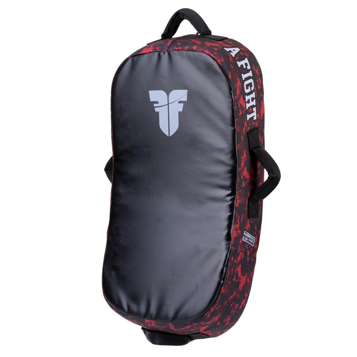 Fighter Kicking Shield - MULTI GRIP - La vie est un combat - Camo rouge, FKSH-26