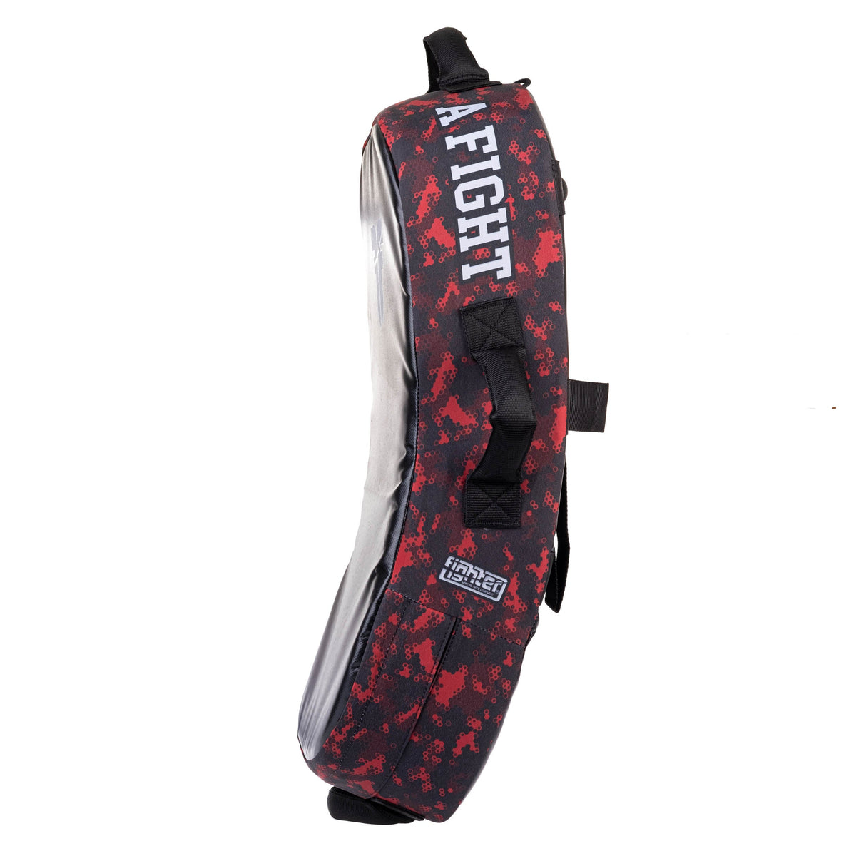 Fighter Kicking Shield - MULTI GRIP - La vie est un combat - Camo rouge, FKSH-26