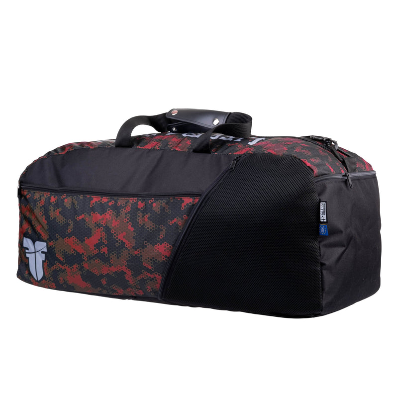 Fighter Sports Bag/Backpack - red honeycomb