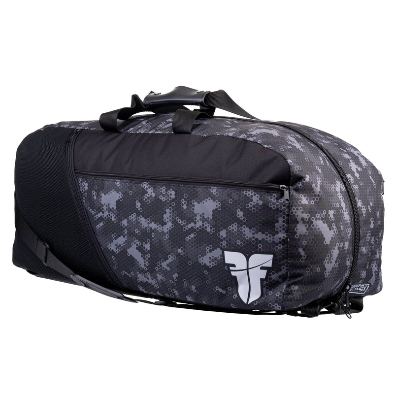 Fighter Sports Bag/Backpack - black honeycomb